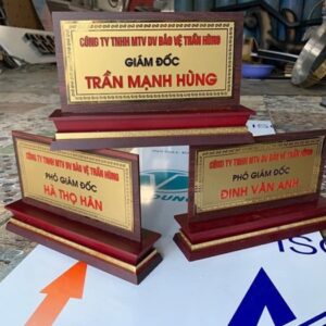 Bảng chức danh