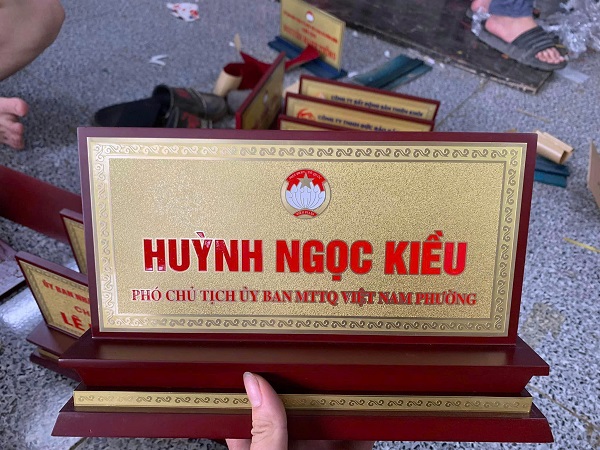bảng chức danh gò vấp