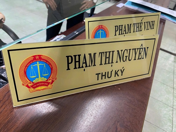 bảng chức danh đẹp