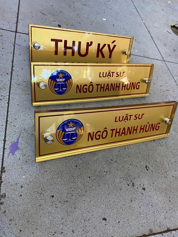 bảng chức danh luật sư