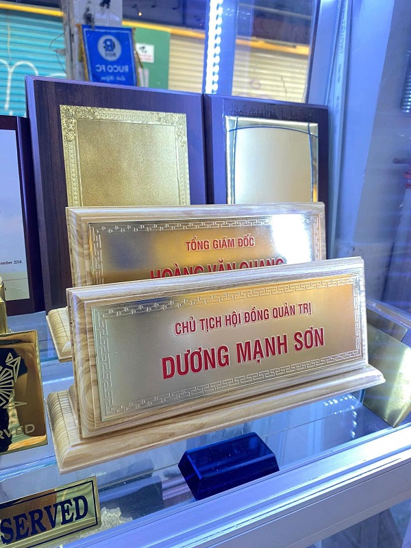 bảng chức danh đẹp