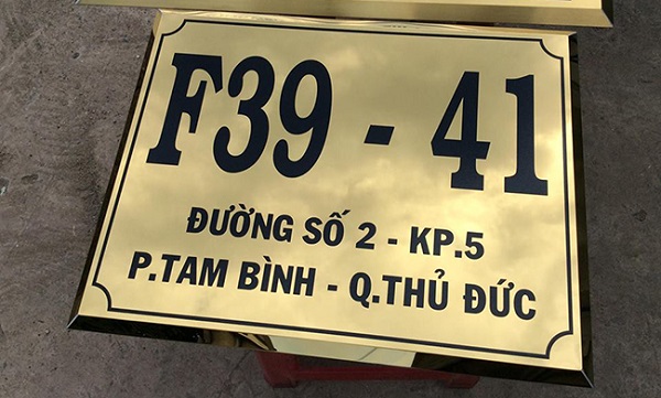 biển số nhà đẹp