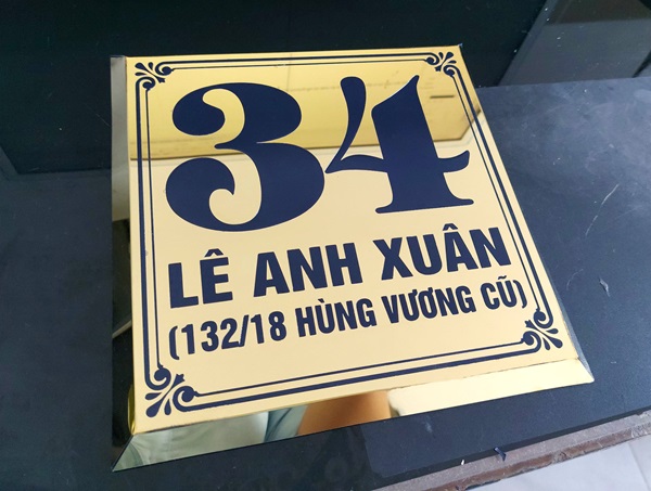bảng số nhà đẹp