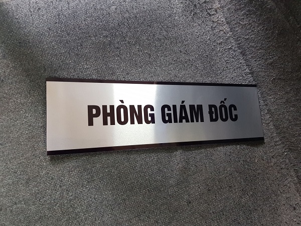 bảng tên phòng giám đốc