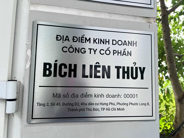 bảng công ty quận 4