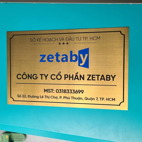 mẫu bảng công ty đẹp