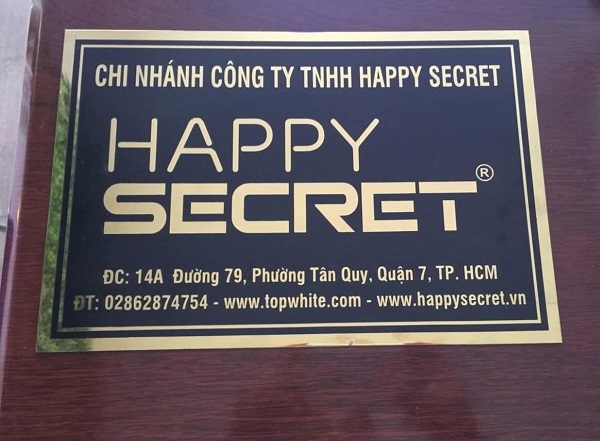 bảng công ty inox