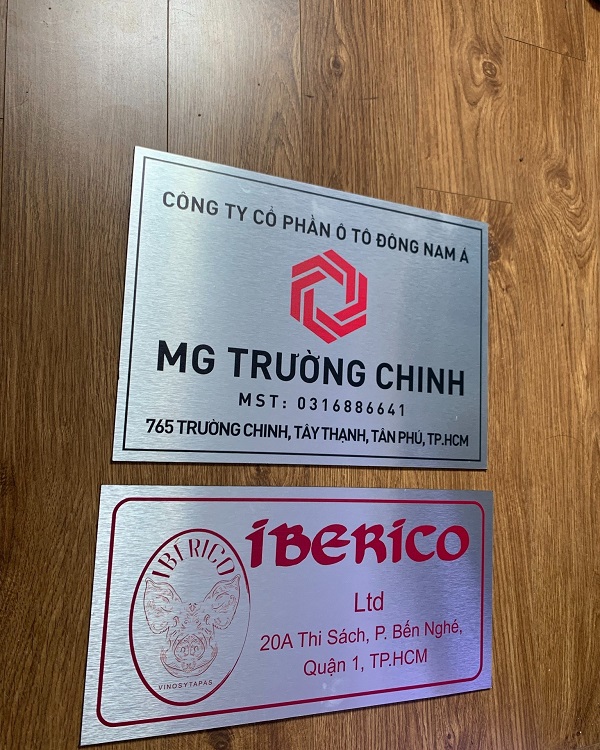 bảng công ty mica