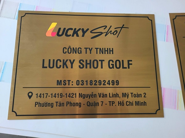 bảng tên công ty đẹp