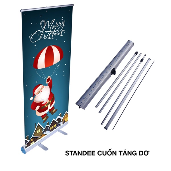 standee cuốn nhôm