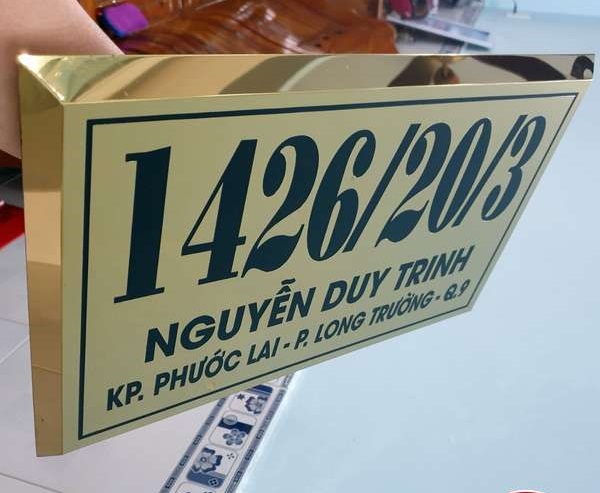 bảng số nhà đẹp