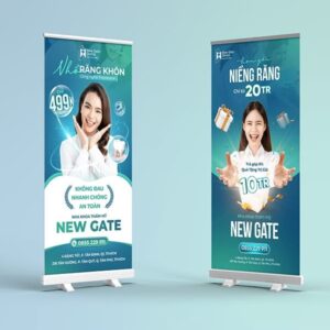 standee cuốn nhôm