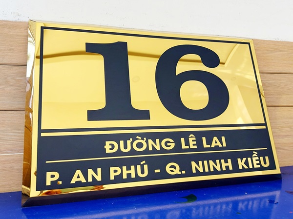 báo giá bảng số nhà