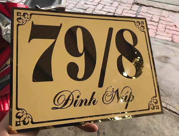 bảng số nhà