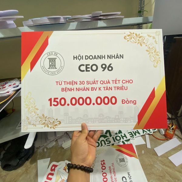 bảng giải thưởng