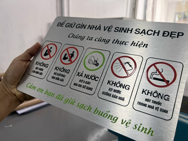 bảng chỉ dẫn alu