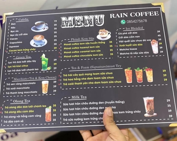 in menu formex