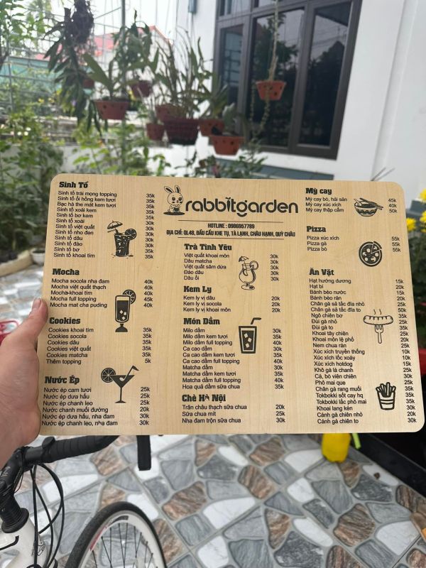 in menu gỗ nhựa pvc
