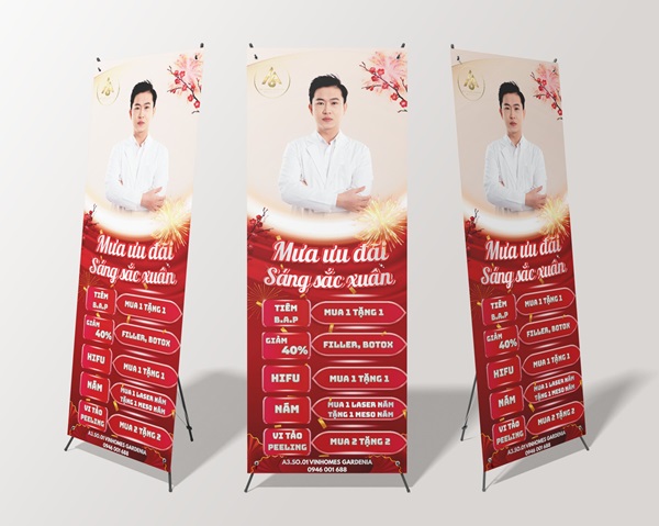 standee khuyến mãi