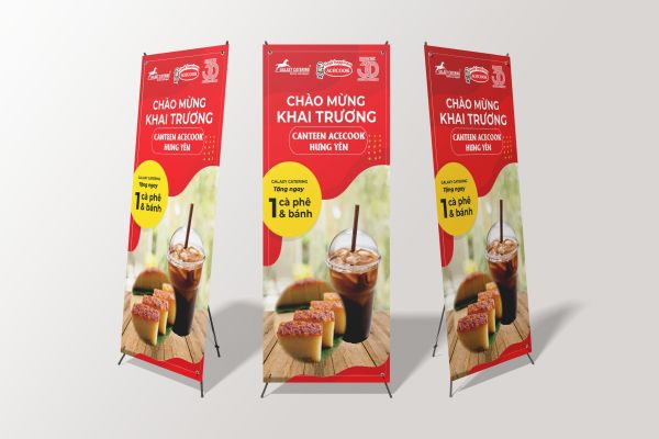 standee khai trương